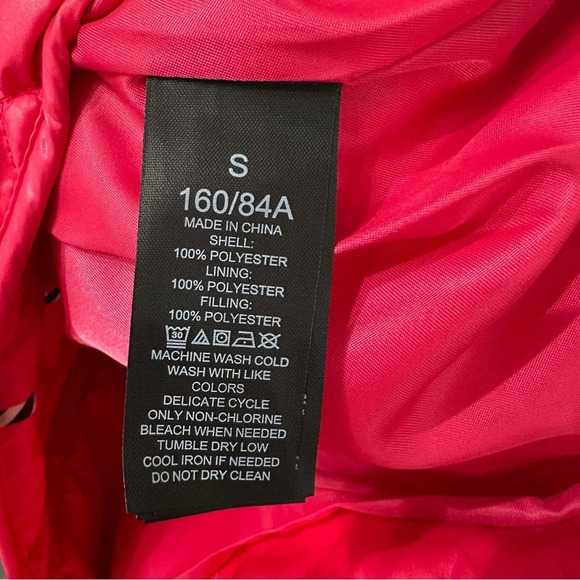 NWT Kate Spade Best Hot Pink Quilted Vest Size Small - Picture 7 of 7